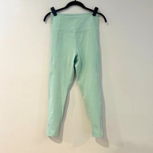 NWOT Girlfriend Collective mint green leggings size medium